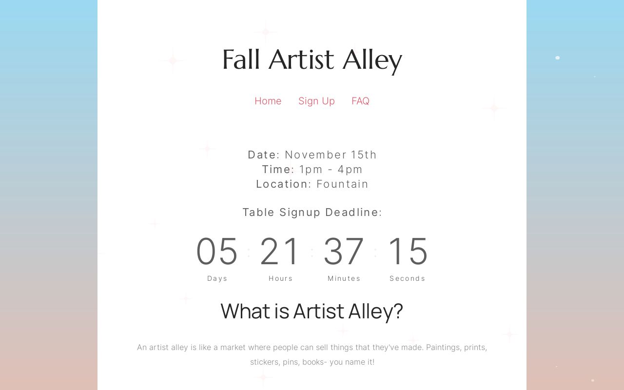 fall-artist-alley